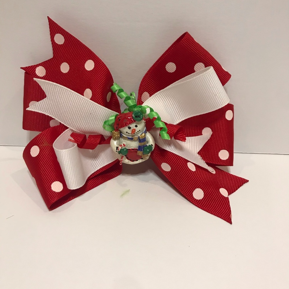 Girls medium hair bow